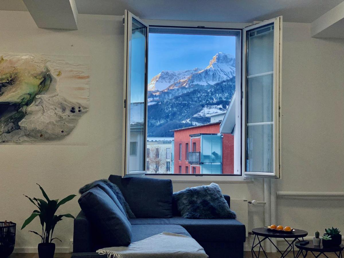 Appartement Eva O Wellnessoasis O Montainview O Pizzaoven O à Ingenbohl Extérieur photo