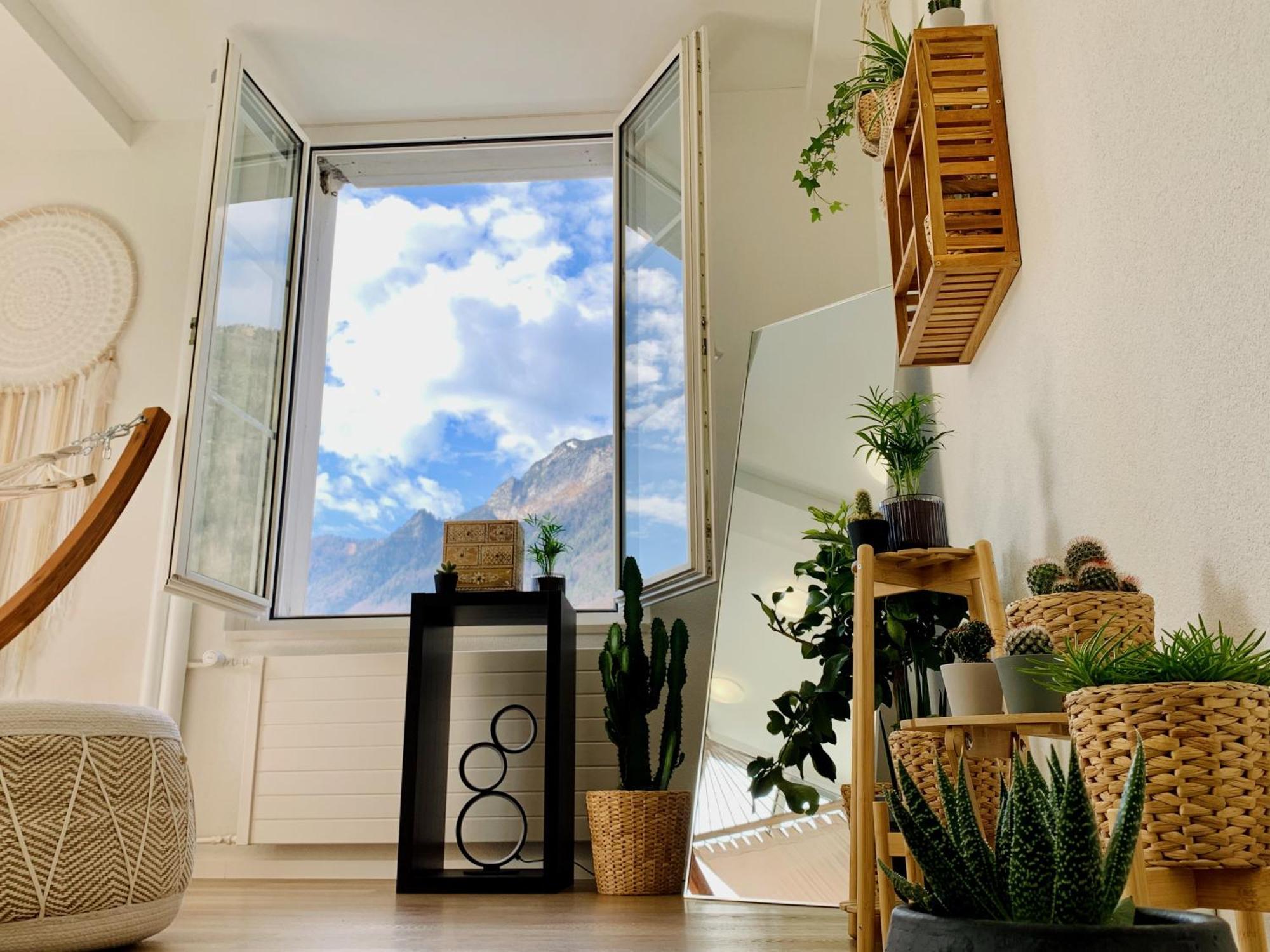 Appartement Eva O Wellnessoasis O Montainview O Pizzaoven O à Ingenbohl Extérieur photo