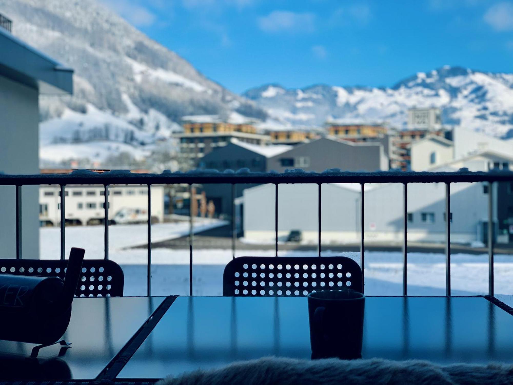 Appartement Eva O Wellnessoasis O Montainview O Pizzaoven O à Ingenbohl Extérieur photo